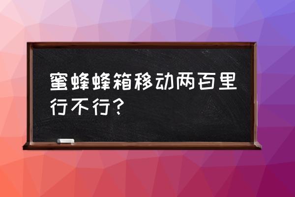 中蜂箱与箱子的距离要多少合适 蜜蜂蜂箱移动两百里行不行? 中蜂箱与箱子的距离要多少合适 蜜蜂蜂箱移动两百里行不行?